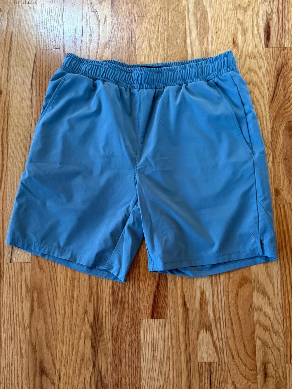 Balance Collection Men's Athletic Shorts in Light Blue